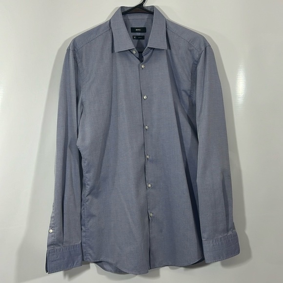 BOSS HUGO BOSS SHIRT SIZE 41/16 - Picture 5 of 14